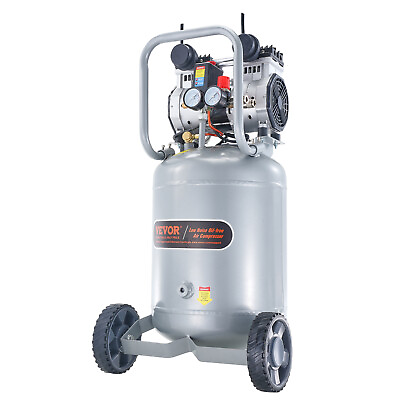 #ad VEVOR 13 Gallon Air Compressor 2HP 4.6SCFM@90PSI Oil Free Air Compressor 125PSI $208.99