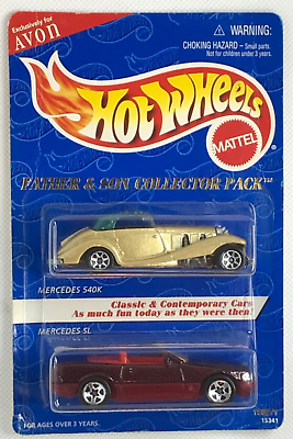 #ad 1997 Hot Wheels Avon Father amp; Son Exclusive 2 Pack Mercedes 540K SL 15341 $8.50
