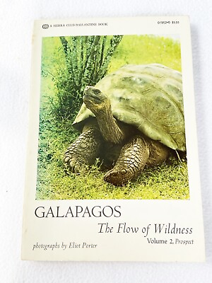 #ad Galapagos: The Flow of Wildness 2 vol. set Eliot Porter Photos PB $15.99