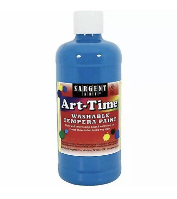 #ad Washable Art Time R Tempera Paint 16oz Neon Blue Daily 🚚💨 $1.98