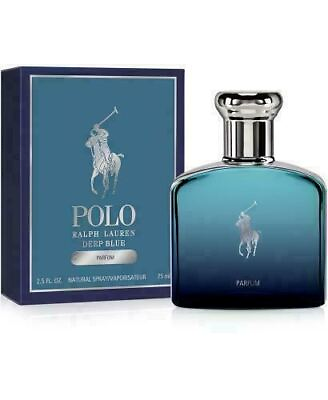 #ad Ralph Lauren Polo Deep Blue 2.5 oz 75 ml PARFUM Spray Men NEW $59.00