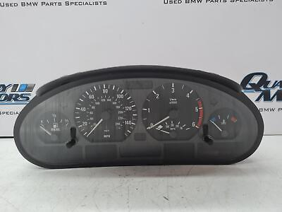 #ad BMW MPH Diesel Speedometer Instrument Cluster Fits E46 Saloon Touring 6915243 GBP 34.99