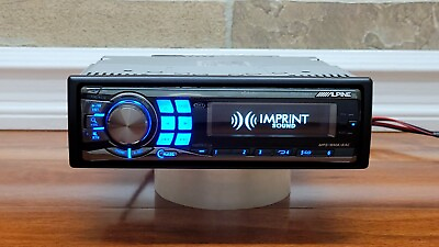 #ad VERY RARE ALPINE CDA 9887 audiophile CD PLAYER with BLUETOOTH ADAPTER old school $329.95