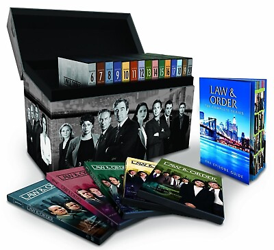 #ad #ad Law and Order: The Complete Series Seasons 1 20 Collection 104 Disc Box Set $97.79
