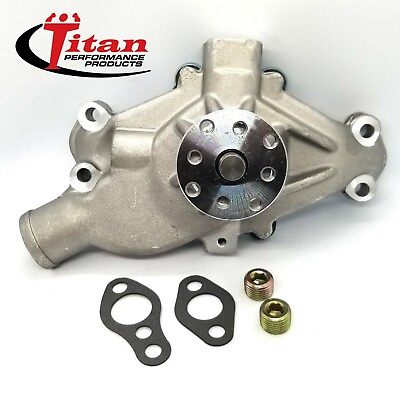 #ad Titan 185 800 SB Chevy Short Aluminum Water Pump 5 8quot; Shaft $78.49