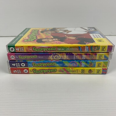 #ad The Fresh Prince Of Bel Air : Seasons 1234 DVD 1992 17 discs Will Smith R4 AU $17.95