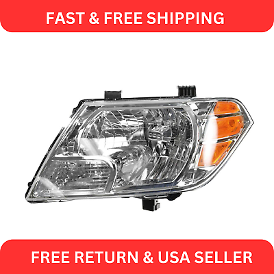 #ad Left Headlight Assembly Drivers Side For 2009 2021 Nissan Frontier NI2502188 $118.34