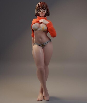 #ad 1 24 RESIN FIGURE Model Kit 80mm Sexy Hot Girl Unassembled Unpainted Toy NEW $19.00