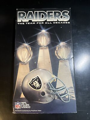 #ad Los Angeles Raiders the Team for all Decades VHS video ***RARE** $29.99
