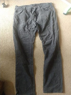 #ad Marks amp; Spencer grey corduroy pants men W40L33 GBP 11.20