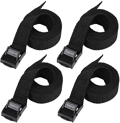 #ad Lashing Straps with Buckles Adjustable Cam Buckle Tie down Cinch Strap Packing $14.68