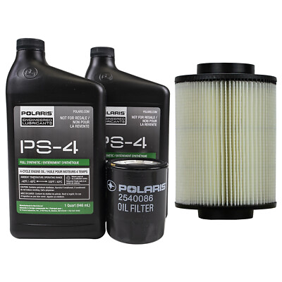 #ad Polaris Oil Fluid Change Kit with Air Filter 2012 2014 Ranger Crew 800 $90.98