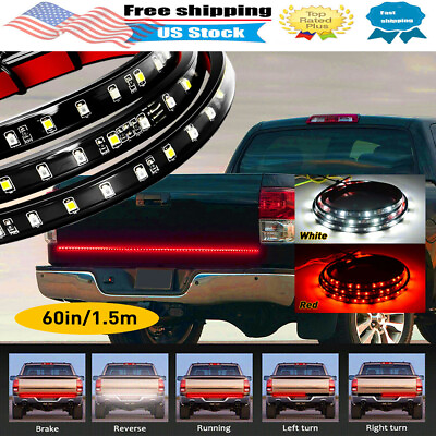 #ad For Chevy Ford Dodge Truck 60inch Car Tailgate LED Light Bar Brake Reverse Strip $12.99