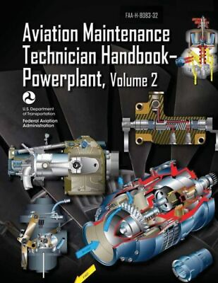 #ad Aviation Maintenance Technician Handbook Powerplant Volume 2 Faa H 8083 ... $15.00