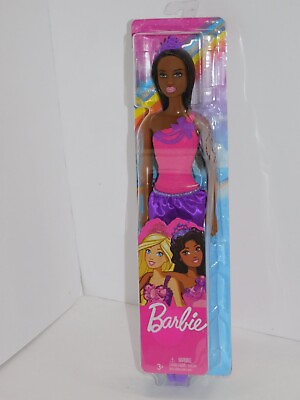 #ad Barbie Princess Doll Black African American Purple Pink Toy Gift Queen $10.00