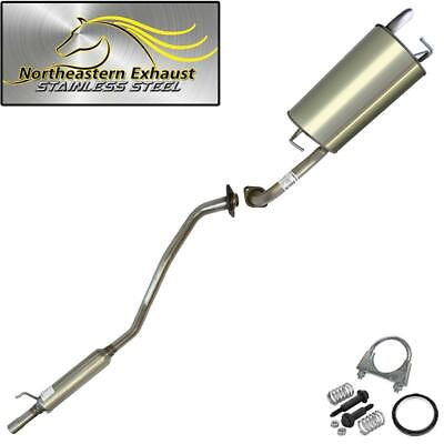 #ad Resonator Muffler Exhaust System Kit compatible with 2005 2008 Corolla 1.8L $251.06