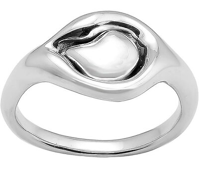 #ad QVC Hagit Sterling Silver Ring Size 8 $89.99