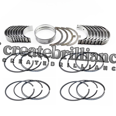 #ad S4L Metal Bearing Kit Piston Rings for Mitsubishi S4L S4L2 Engine MM35T MM40CR $179.00