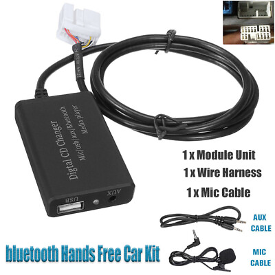 #ad Bluetooth Music Hands Free Car Interface AUX Adapter For Honda Accord Civic CRV $43.00