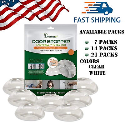 #ad #ad Door Stopper Rubber Door Stopper Multi Pack Self Adhesive Heavy Duty Stopper $11.99