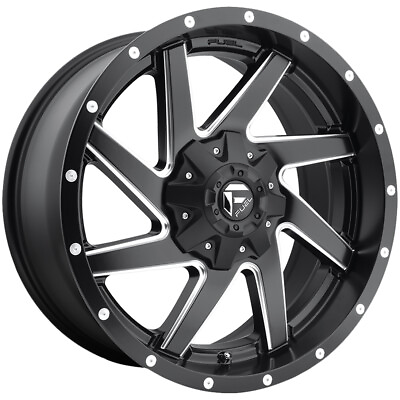 #ad Fuel D594 Renegade 20x10 6x135 6x5.5quot; 18mm Black Milled Wheel Rim 20quot; Inch $392.99