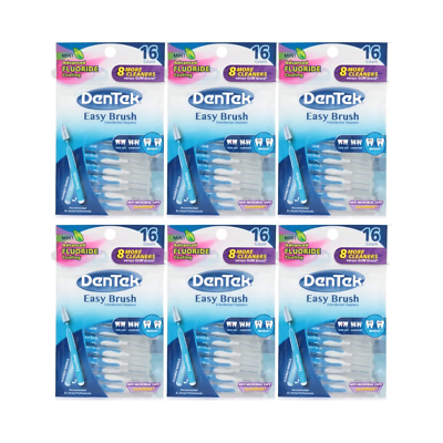 #ad Easy Brush Interdental Cleaners Brushes between Teeth Wide Mint Flavor 16 Co $36.37