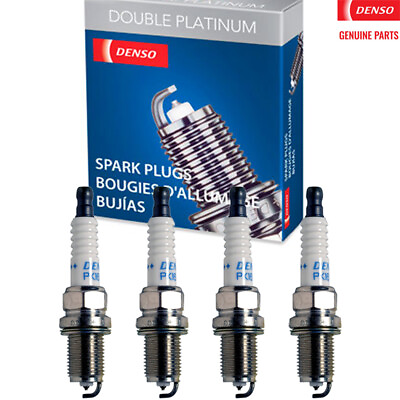 #ad Genuine DENSO DOUBLE PLATINUM Spark Plugs 3264 PK16PR11 Set of 4 $39.99