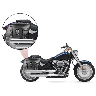 #ad Side Saddle Bags Luggage Anti Water Motorcycle Saddlebags Universal Saddle Bag $84.73