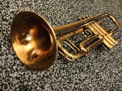 #ad 1925 Couesnon Paris Chateau Thierry Trumpet. Ready To Play. In Great Condition $575.00