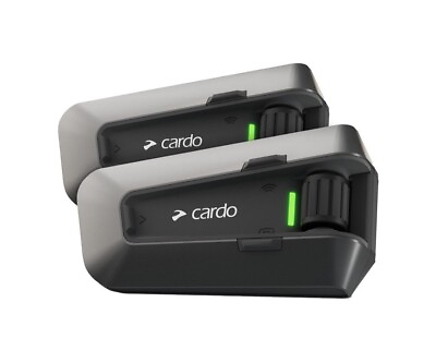 #ad Cardo Packtalk Edge Duo PT200101 Bluetooth Intercom Headset Air Mount Motorcycle AU $799.36