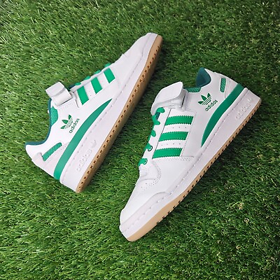 #ad Adidas Forum Low White Green New Mens Sizes 9 12 No Lid $43.98