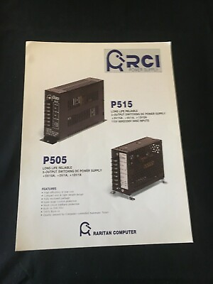 #ad RCI Power Supply Flyer NOS $5.00