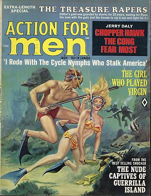 #ad Action For Men Vol. 13 #1 1969 $17.50