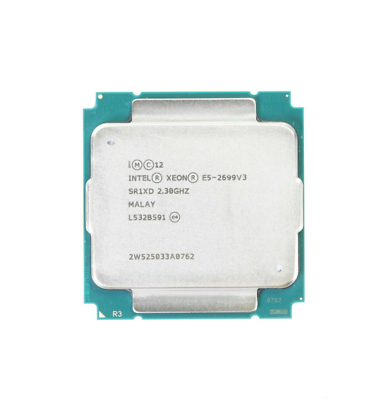 #ad Intel XEON E5 2699 V3 CPU PROCESSOR 18 CORE 2.30GHZ 45MB L3 CACHE 145W SR1XD $45.00