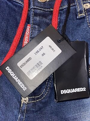 #ad Dsquared2 Cool Guy Jean Blue Faded Jeans Made In Italy $225.00
