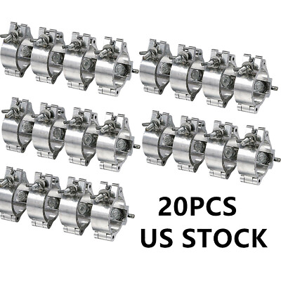 #ad 20PCS Stage Par Light Clamps Hook Aluminum Alloy Truss O Clamp Heavy Duty 220LBs $59.98