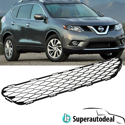 #ad #ad Front Bumper Black Mesh Lower Grille Grill For Nissan Rogue 2014 2016 $19.99