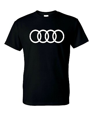 #ad Audi Logo T Shirt Men’s Racing Sports Sizes S XL 9 Colors Cotton T Shirts $12.00