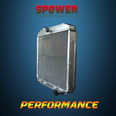 #ad AT For Ford Truck F100 F250 F350 1953 1956 54 55 4Rows 8356 AT Aluminum Radiator $195.00
