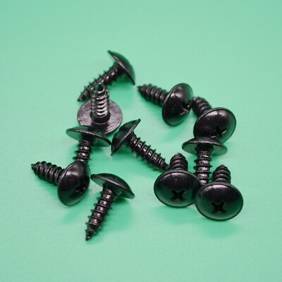 #ad 10pcs 13mm Head Wheel Opening Molding Screw for Nissan Rogue Cube Quest Versa $9.86