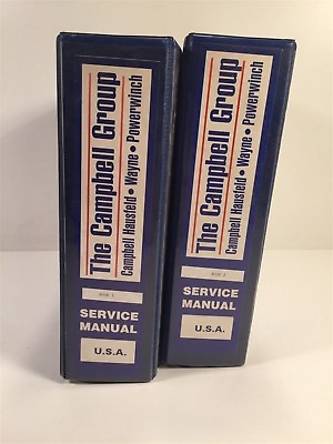 #ad Campbell Hausfeld Dealer Service Manuals Air Compressors amp; More 2 Volumes $79.99
