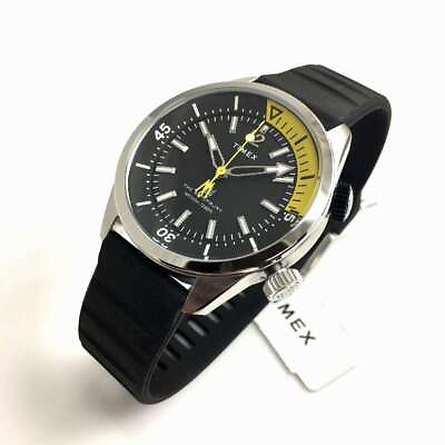 #ad Men#x27;s Timex Waterbury Dive Black Watch TW2V73400 $124.24