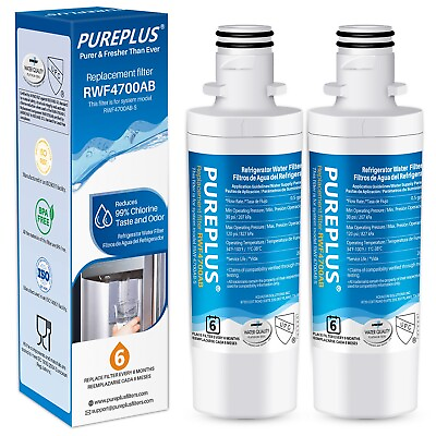 #ad PUREPLUS ADQ747935 Water Filter Fit for LT1000PC ADQ74793502 2 PACK $17.99