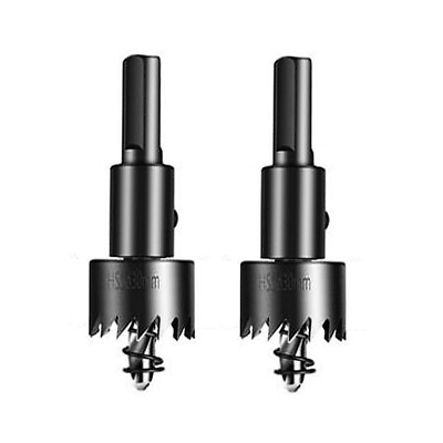 #ad 2pcs Hole Saw Kit16mm 0.63quot; HSS Drill Bit Hole Saw Cutter for MetalSteelAlloy $12.92