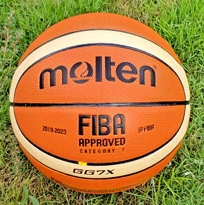 #ad Basketball Ball Official Size 7 PU Leather Outdoor Game Match Molten GG7X $28.99