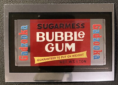 #ad 2014 Topps Wacky Packages Chrome Series 2 — #48 of 107 SUGARMESS BUBBLE GUM card $1.25