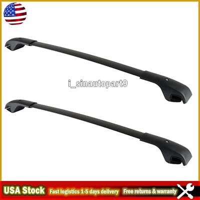 #ad 2PCS Roof Rack for Jeep Cherokee Cross Bars Lockable Luggage Carrier 2014 2023 $59.99