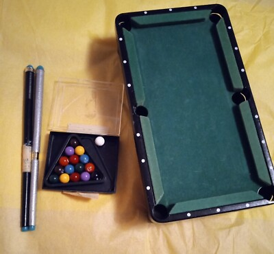 #ad Pool Table Taiwan Mini Portable Read Description $26.99