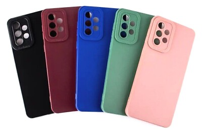 #ad Shockproof Silicone Case For Samsung S24 S23 Ultra S21 FE S22 Plus A91 A81 $9.64