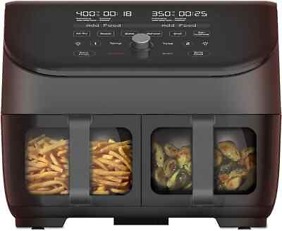 #ad Instant® Vortex® Plus 8 In 1 8 quart Dual Air Fryer Evencrisp Technology $125.00